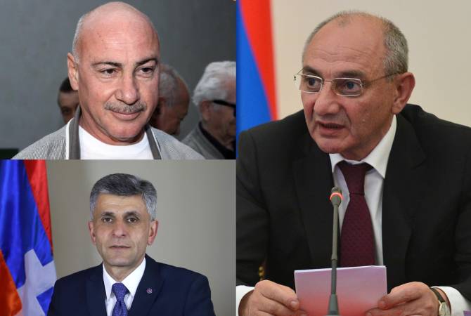 Ադրբեջանական լրատվամիջոցները հայտնել են  Բակո Սահակյանի, Արկադի 
Ղուկասյանի և Դավիթ Իշխանյանի «ձերբակալման» մասին