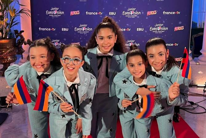 Выступление группы «Yan Girls», представляющей Армению на конкурсе «Детское 
Евровидение 2023», будет восьмым