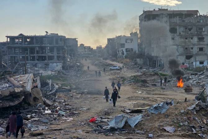 Проект соглашения о прекращении огня в Газе, подготовленный в Париже, не 
устроил ХАМАС: Al Mayadeen