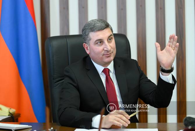 سانوسیان امکان افزایش حجم مبادلات برق و گاز  ارمنستان و ایران مستثنی نمی داند
