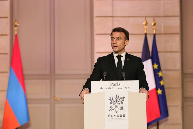 ستواصل فرنسا تطوير التعاون مع أرمينيا في مجال الدفاع-الرئيس الفرنسي إيمانويل ماكرون-