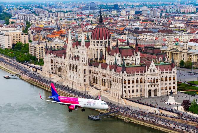 Wizz Air will start operating flights on the route Budapest – Yerevan – Budapest