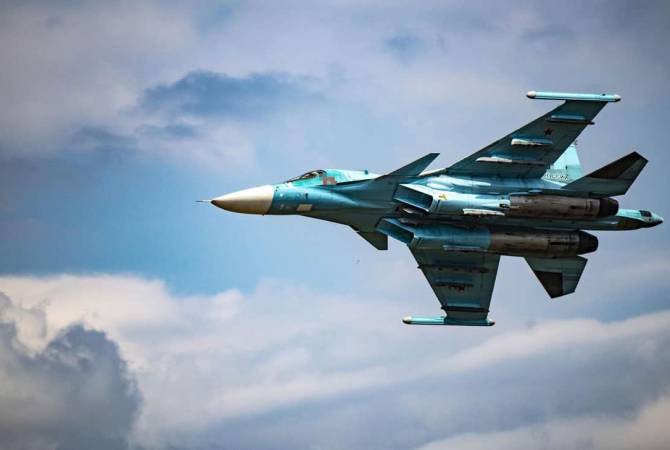 Украина сообщила о сбитом российском истребителе Су-34 
