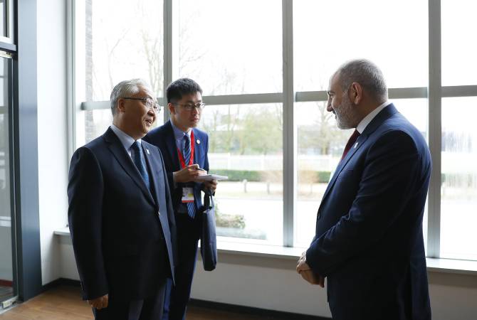 Հայաստանի վարչապետն ու Չինաստանի փոխվարչապետը կարևորել են 
առևտրաշրջանառության ծավալների ավելացման ուղղությամբ համատեղ քայլերի 
իրականացումը