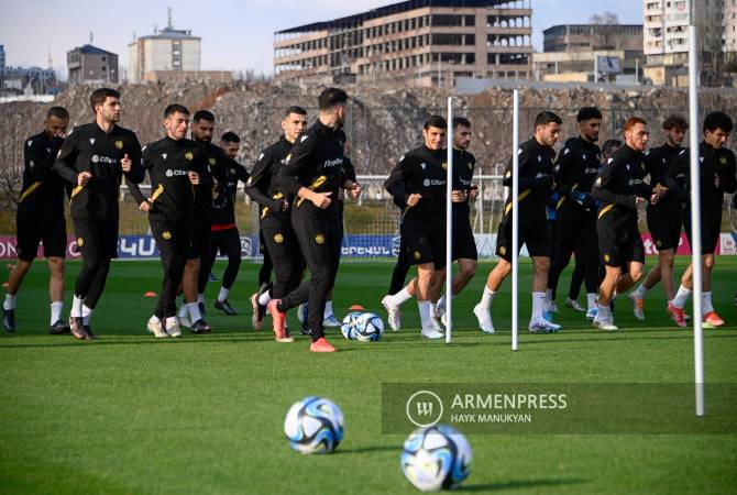 Известен стартовый состав сборной Армении по футболу на матче против Косово