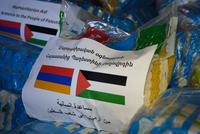 Armenia enviará alrededor de 30 toneladas de carga humanitaria a los habitantes de Gaza
