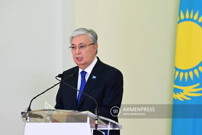 Ղազախստանի նախագահը Հայաստանին առաջարկել է ներդրումային համատեղ 
ծրագրեր իրականացնել
