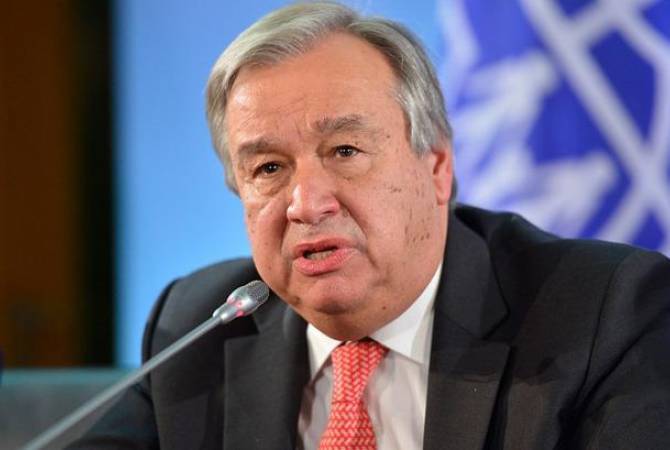 الأمين العام للأمم المتحدة يرحّب بالاتفاق الذي تمّ التوصل إليه بين لجنتي ترسيم الحدود بين 
أرمينيا وأذربيجان