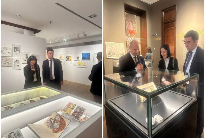 ԿԳՄՍ նախարարը ծանոթացել է Իսպանիայի ազգային գրադարանում պահվող 
հայերեն ձեռագրերին
