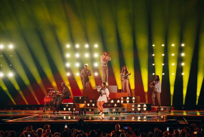 Группа “Ладанива”, представляющая Армению на конкурсе “Евровидение-2024” 
вышла в финал