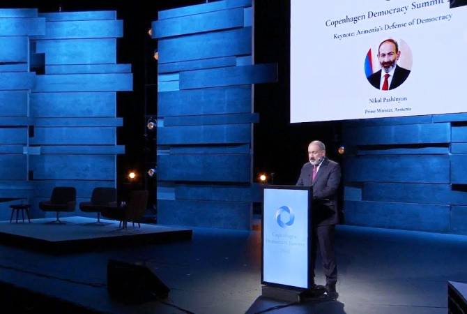 Armenia has made enormous progress in strengthening democratic institutions - 
Pashinyan