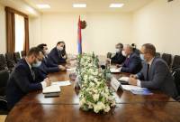 Armenian high-tech minister, Artsakh minister of economy discuss mutual cooperation