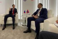 Керобян и Мантуров обсудили возможности соединения железнодорожных систем 
Армении и России