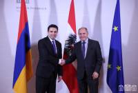 ՀՀ ԱԺ և Ավստրիայի Ազգային խորհրդի նախագահներն անդրադարձել են 44-օրյա 
պատերազմին հաջորդող իրավիճակին