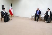 Թուրքիայի նախագահը Թեհրանում հանդիպել է Իրանի հոգևոր առաջնորդի հետ

