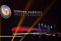STARMUS VI: Brian May awarded with Stephen Hawking Medal for Science Communication in 
Yerevan