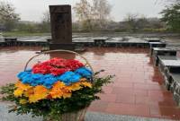 افتتاح حجر صليب-خاتشكار في منطقة خميلنيتسكي في أوكرانيا تخليداً لذكرى الضحايا الأبرياء من 
الشعبين الأرمني والأوكراني