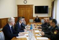 Начальник полиции Армении принял Чрезвычайного и Полномочного посла Казахстана 

