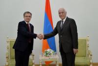ՀՀ նախագահը և Ուրուգվայի առաջին ռեզիդենտ դեսպանը կարևորել են 2023-ին 
Մոնտեվիդեոյում Հայաստանի դեսպանատան բացումը