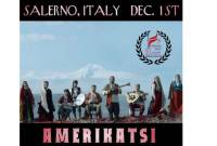 Le long métrage "Amerikatsi" est inscrit au programme de la compétition du Festival 
international du film italien