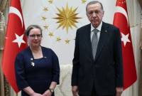 Իսրայելի դեսպանը հավատարմագրերն է հանձնել Թուրքիայի նախագահին