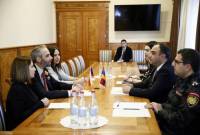 Министр внутренних дел Армении принял посла Чехии