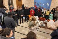 Советник Генконсульства РА в Сирии посетил граждан, укрывшихся в армянских 
общинных центрах