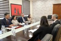 Обсуждены перспективы армяно-чешского сотрудничества в сфере образования и 
науки
