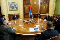 The Prime Minister had a meeting with representatives of extra-parliamentary political 
forces