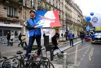 В Париже началась общенациональная акция против пенсионной реформы