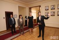 Le Président de l'AN a reçu l'épouse du Premier ministre arménien et la présidente de 
Women Political Leaders

