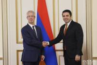 Кипр и Армения эффективно сотрудничают на международных площадках: 
председатель Парламента Армении