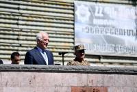 ՀՀ նախագահ Խաչատուրյանն այցելել է Զինված ուժերի N զորամաս