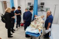 234 Dağlık Karabağ'dan zorla yerinden edilen kişi, Ermenistan'daki tıbbi merkezlerde 
tedavi görüyor