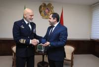 Ermenistan ve İtalya savunma işbirliği ve bölgesel güvenlikle ilgili konuları görüştü