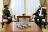 Canciller armenio y presidenta del International Crisis Group hablaron de la limpieza étnica 
de Nagorno Karabaj 

