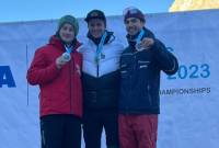  اسکی‌بازان کوهستان ارمنی در راستای اولین مسابقات قهرمانی بازی‌های زمستانی 
دانشگاه‌های اروپا به مدال برنز دست یافتند