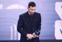 Lionel Messi wins 'The Best FIFA' men's player of year award, beating out Mbappe, 
Haaland