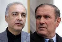 Ermenistan'ın birinci Cumhurbaşkanı, İran Büyükelçisi ile bir araya geldi