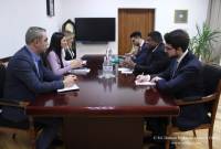 ՀՀ ՄԻՊ-ը և Միջխորհրդարանական միության ղեկավարը քննարկել են ԼՂ-ից բռնի 
տեղահանվածների իրավունքների պաշտպանության հարցեր