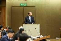 تواصل باكو تقديم مطالبات إقليمية-وزير الخارجية آرارات ميرزويان بمؤتمر نزع السلاح بالأمم المتحدة-