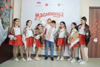 В Севанской общеобразовательной школе № 6 Гегаркуникской области дети 
отметили Масленицу