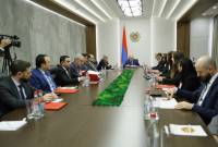 Nikol Pashinyan visitó la oficina del Consejo de Seguridad
