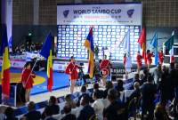 انطلاق بطولة كأس العالم للسامبو في يريفان