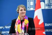 وزيرة الخارجية الكندية ميلاني جولي ترّحب بانضمام أول خبير كندي لبعثة المراقبة التابعة للاتحاد 
الأوروبي بأرمينيا 