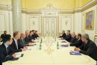 Премьер-министр Пашинян принял делегацию немецкой компании Fichtner