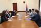 Ermenistan Maliye Bakanı AB Büyükelçisi Vasilis Maragos'u kabul etti