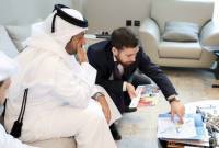 Замглавы МИД Армения встретился с заместителем директора по вопросам 
инвестиций Суверенного фонда Катара