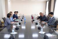 Замглавы МИД Армении принял помощника генсека ООН, директора регионального 
бюро ПРООН стран Европы и СНГ