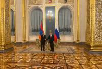 Entretien privé entre Pashinyan et Vladimir Poutine